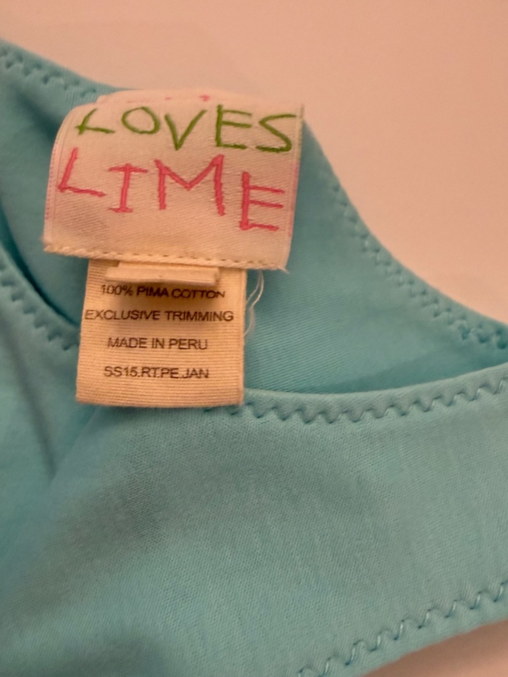 Lemon Loves Lime Dress, size 5 - Picture 3 of 3